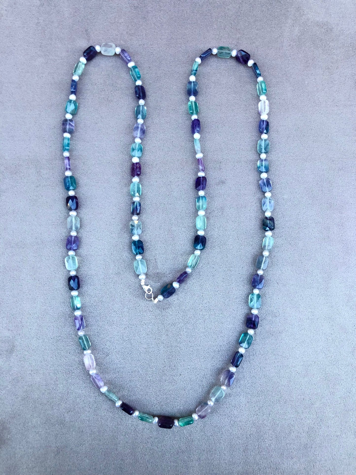 Tasty - sautoir en fluorites